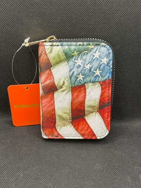 Americana Zippered Wallet
